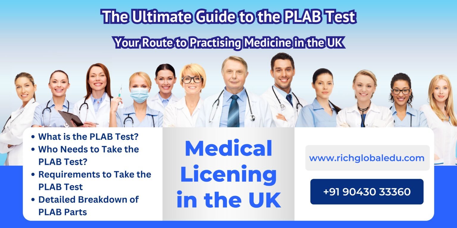 Medical Licensing Exam in the UK_Licensing to practice as Doctor in UK after MBBS or MD_Independent Medical Practitioner in UK_NMC 2021_Rich GLobal Edu_Leading Abroad MBBS Consultancy in Chennai, Tamil Nadu, India