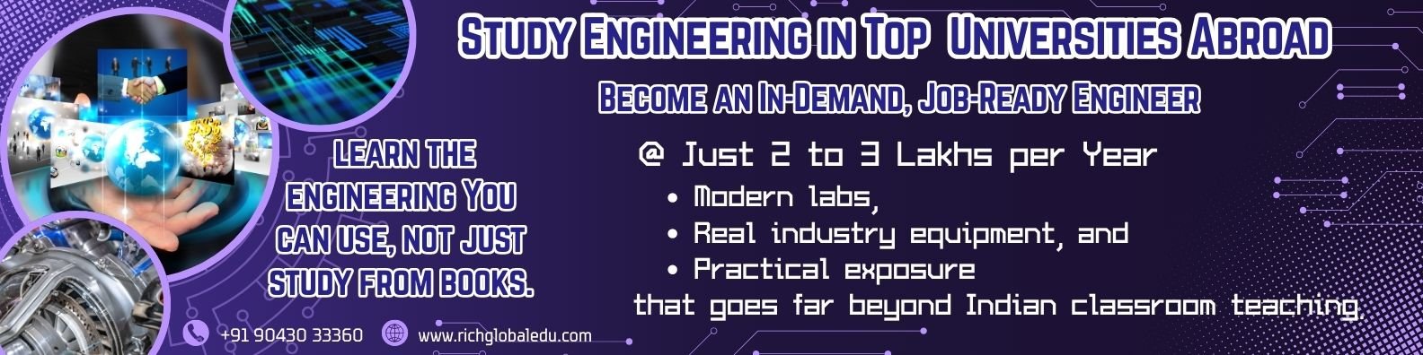 Study Engineering Abroad with Rich Global Edu